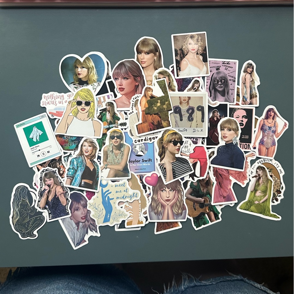 20 Random Pop Star Stickers